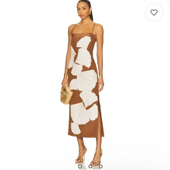 VERONICA BEARD Petra Dress in Whisky Multi size 4 $649 pre owned - Picture 1 of 15